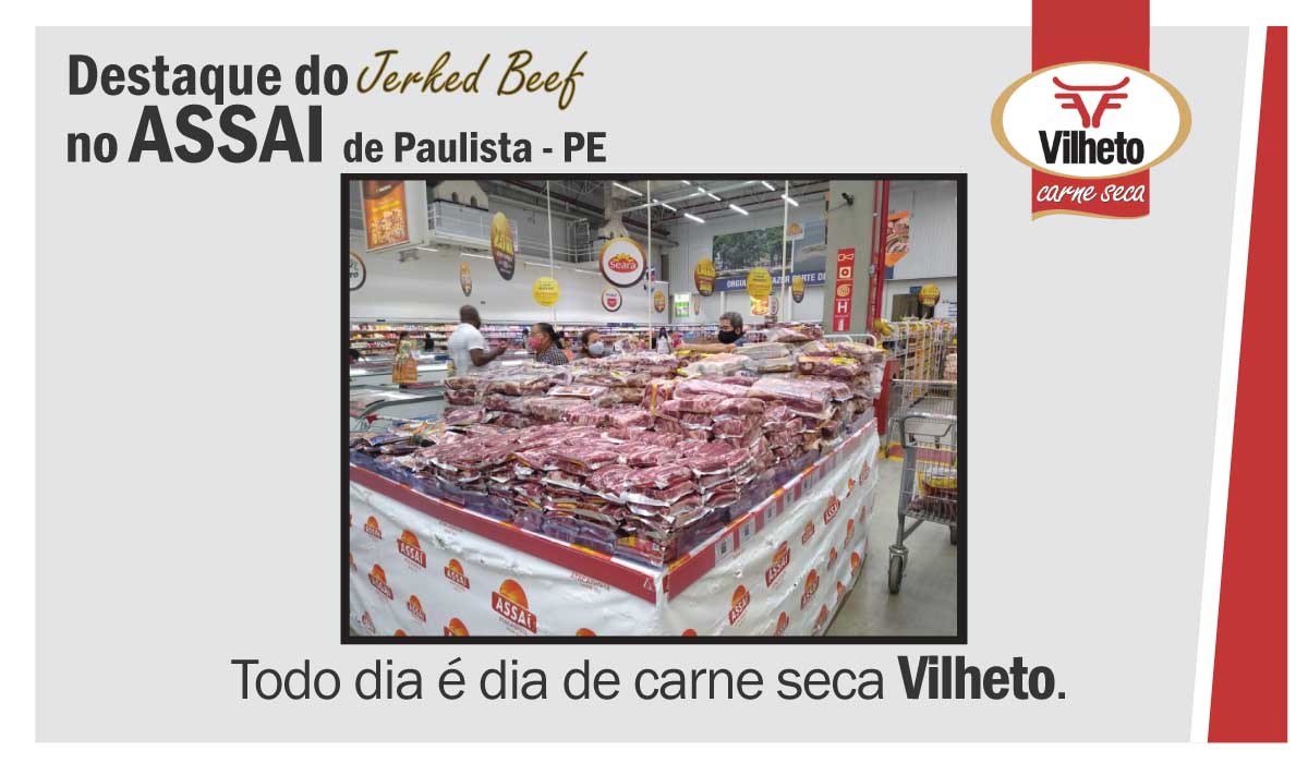 Carne seca no Assai, de Paulista em PE