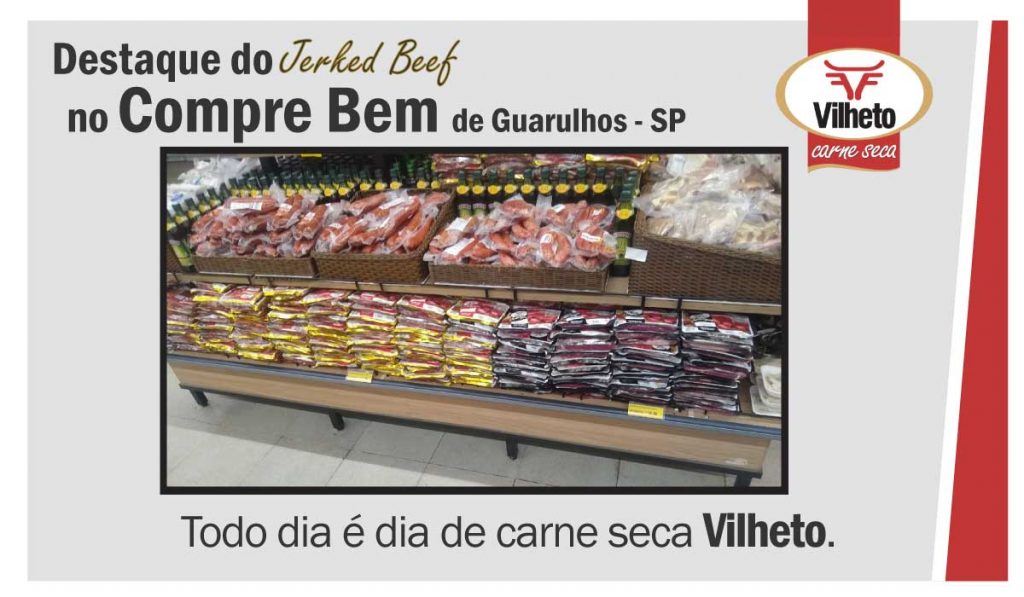 Carne seca no Compre Bem, de Guarulhos em SP
