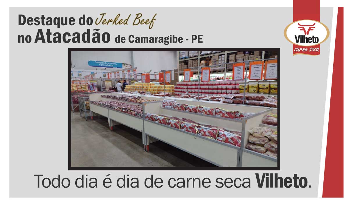 Carne seca Vilheto no Atacadão em Camaragibe – PE