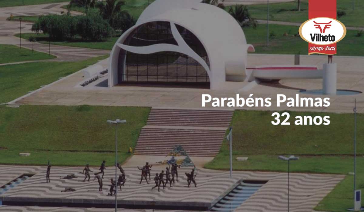 Parabéns Palmas do Tocantins a mais nova capital do Brasil