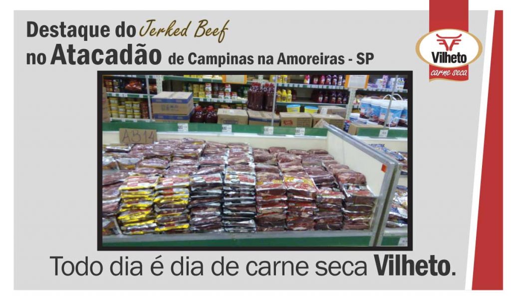 Carne seca Vilheto no Atacadão em Campinas na Amoreiras – SP