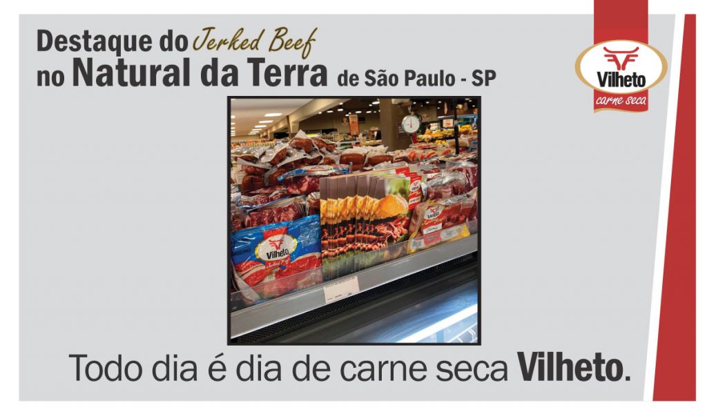 Carne seca Vilheto no Natural da Terra em São Paulo – SP