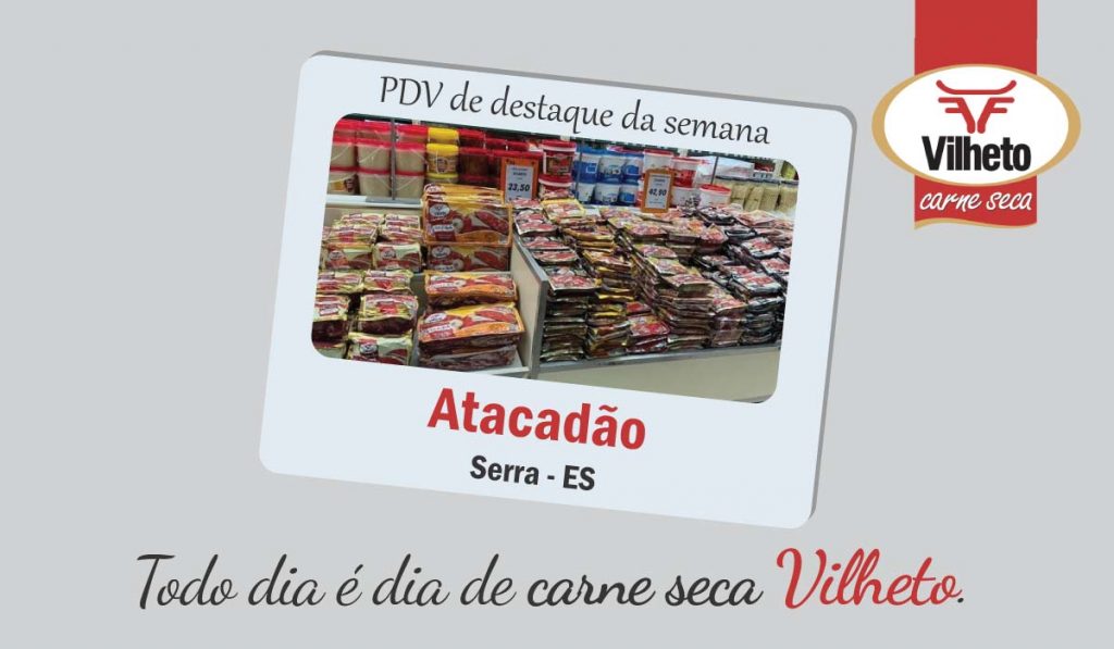 Carne seca no Atacadão, de Serra no ES