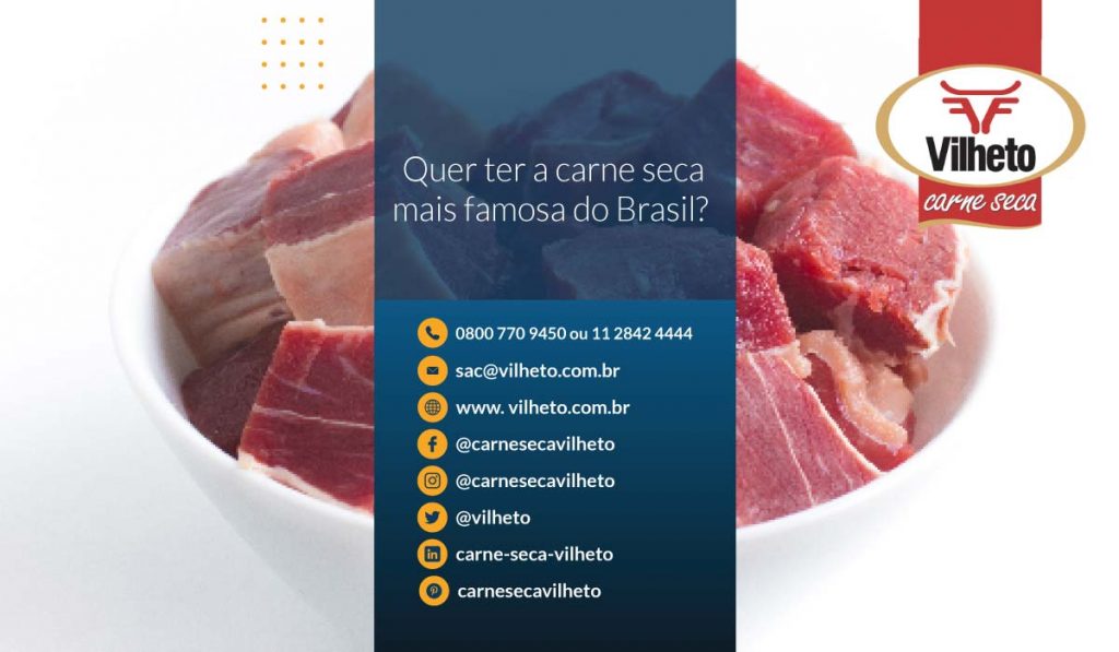 Quer ter a carne seca mais famosa do Brasil? Estamos esperando o seu contato.