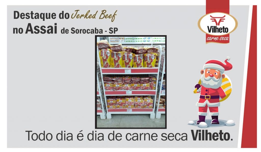 Carne seca no Assai, de Sorocaba em SP