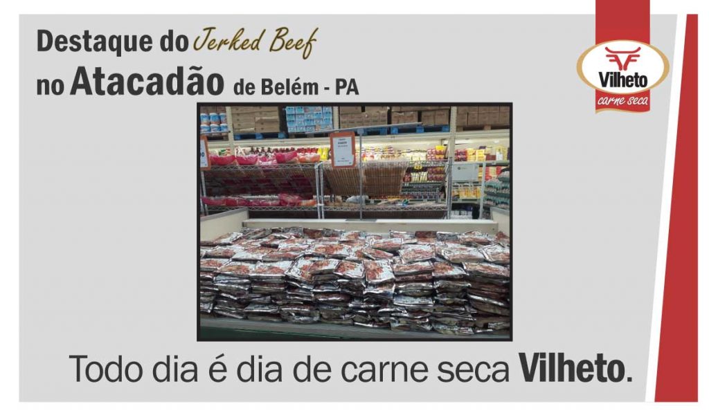 Carne seca Vilheto no Atacadão em Belém – PA