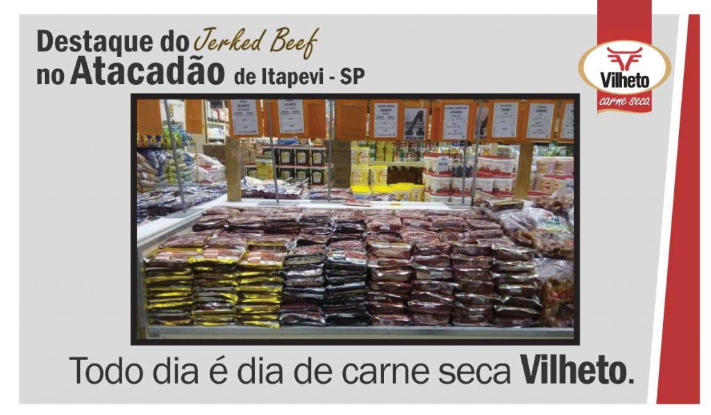 Carne seca Vilheto no Atacadão em Itapevi – SP