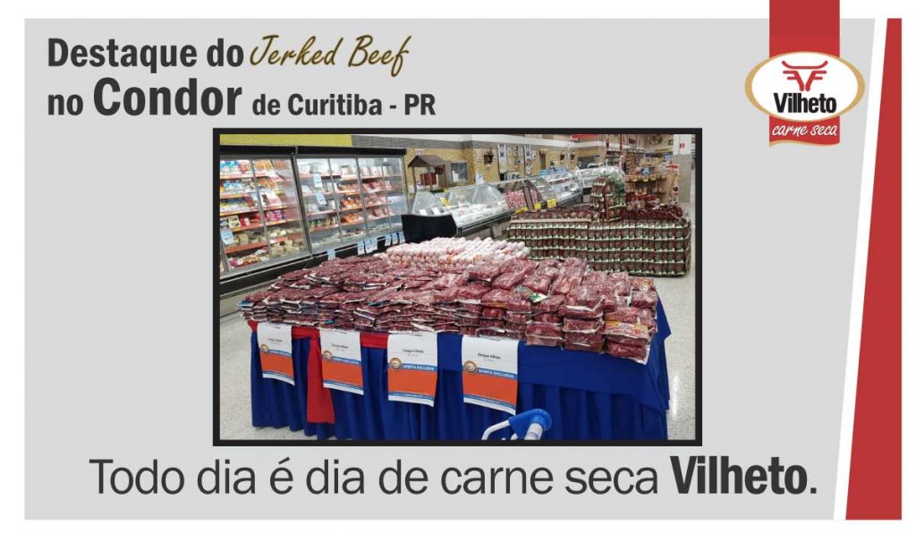 Carne seca Vilheto no Condor em Curitiba – PR