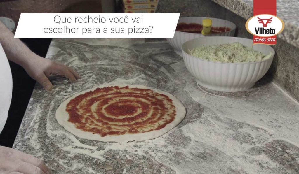 Que recheio você vai escolher para a sua pizza?