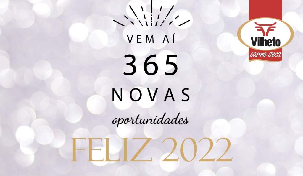 Feliz ano novo! Feliz 2022