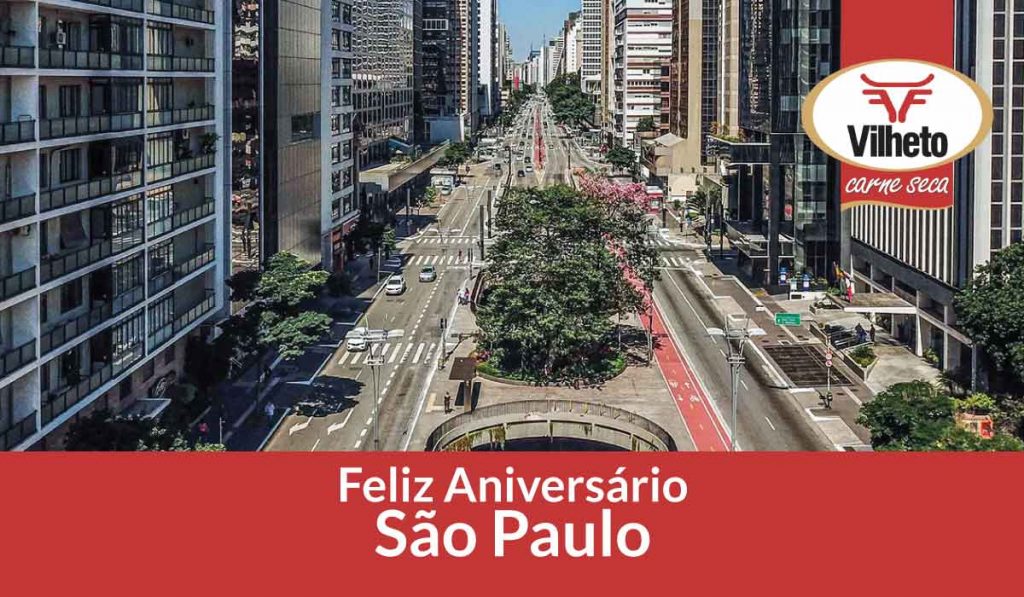 Feliz aniversário São Paulo - 468 anos