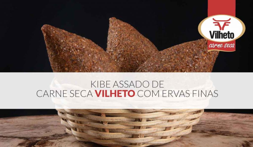 Kibe assado de carne seca Vilheto com ervas finas