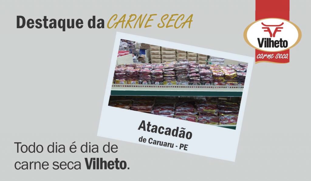 Carne seca no Atacadão, de Caruaru no PE