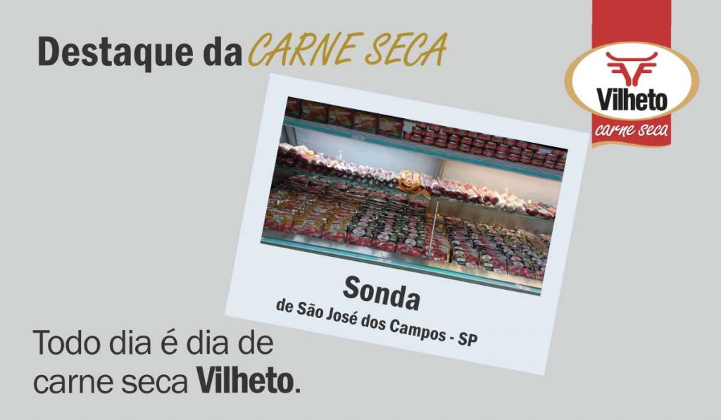 Carne seca no Sonda, de São José dos Campos em SP