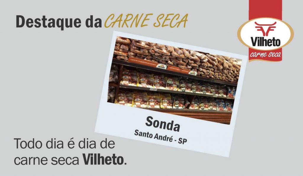 Carne seca no Sonda, de Santo André em SP