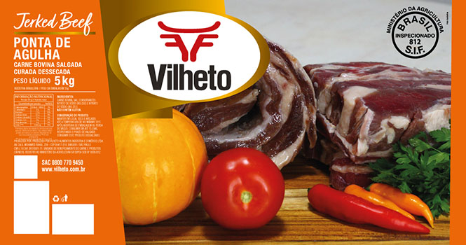 Ponta de Agulha 5kg - Every day is Vilheto's jerked beef day - The best jerked beef from Brazil!